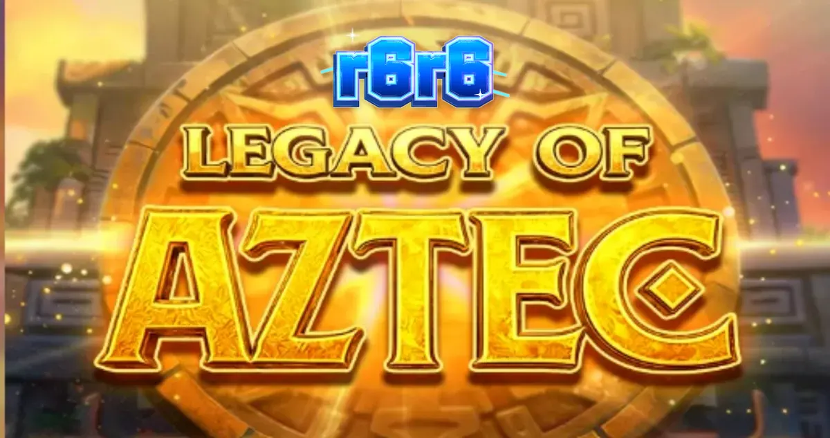 Tampilan visual slot Legacy of Aztec dengan latar belakang kuil kuno